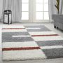 Gala Shaggy vloerkleed hoogpolig rechthoek 280x370cm terra