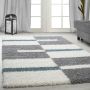 Gala Shaggy vloerkleed hoogpolig rechthoek 140x200cm turquoise