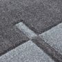 Hawaii Streep vloerkleed laagpolig rechthoek 80x150cm grijs