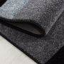 Hawaii Streep vloerkleed laagpolig loper 80x300cm grijs