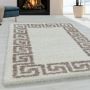Hera Shaggy vloerkleed hoogpolig rechthoek 200x290cm beige