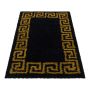 Hera Shaggy vloerkleed hoogpolig rechthoek 60x110cm goud