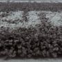 Hera Shaggy vloerkleed hoogpolig rechthoek 120x170cm taupe