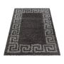 Hera Shaggy vloerkleed hoogpolig rechthoek 280x370cm taupe
