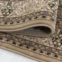 Kashmir Indi vloerkleed laagpolig rechthoek 300x400cm beige