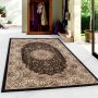 Kashmir Ardahan vloerkleed laagpolig rechthoek 120x170cm zwart