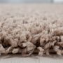 Life Shaggy vloerkleed hoogpolig loper 100x200cm beige