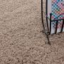Life Shaggy vloerkleed hoogpolig rechthoek 200x290cm beige