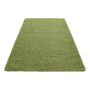 Life Shaggy vloerkleed hoogpolig rechthoek 80x150cm groen