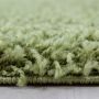 Life Shaggy vloerkleed hoogpolig rond Ø 120cm groen
