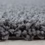Life Shaggy vloerkleed hoogpolig rechthoek 80x150cm grijs