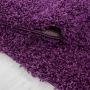 Life Shaggy vloerkleed hoogpolig rechthoek 80x150cm lila