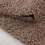 Life Shaggy vloerkleed hoogpolig rechthoek 120x170cm mokka
