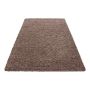 Life Shaggy vloerkleed hoogpolig rechthoek 160x230cm mokka