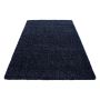 Life Shaggy vloerkleed hoogpolig rechthoek 160x230cm navy blauw