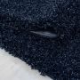 Life Shaggy vloerkleed hoogpolig rechthoek 160x230cm navy blauw