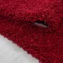 Life Shaggy vloerkleed hoogpolig rechthoek 200x290cm rood