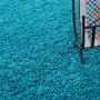 Life Shaggy vloerkleed hoogpolig rechthoek 80x150cm turquoise