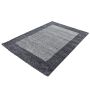 Life Shaggy Schaduw vloerkleed hoogpolig rechthoek 80x150cm grijs