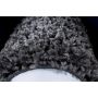 Life Shaggy Schaduw vloerkleed hoogpolig rechthoek 80x150cm grijs