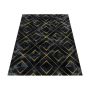 Naxos Rhamnous B vloerkleed laagpolig rechthoek 120x170cm goud