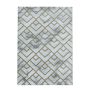 Naxos Parallel W vloerkleed laagpolig rechthoek 80x150cm goud