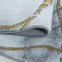 Naxos Marmer vloerkleed laagpolig loper 80x250cm goud
