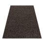 Nizza vloerkleed lussenpolig rechthoek 200x290cm bruin