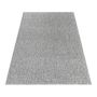 Nizza vloerkleed lussenpolig rechthoek 80x150cm lichtgrijs