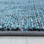Ottawa Canvas vloerkleed laagpolig rechthoek 80x150cm blauw