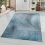 Ottawa Canvas vloerkleed laagpolig rechthoek 200x290cm blauw