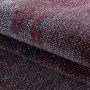 Ottawa Canvas vloerkleed laagpolig rechthoek 200x290cm rood