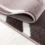 Parma Kristal vloerkleed laagpolig rechthoek 200x290cm bruin