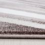 Parma Kristal vloerkleed laagpolig rechthoek 200x290cm bruin