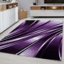 Parma Kristal vloerkleed laagpolig rechthoek 200x290cm lila
