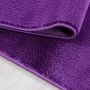 Parma Soft vloerkleed laagpolig rechthoek 160x230cm lila