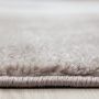 Parma Saty vloerkleed laagpolig rechthoek 80x150cm bruin