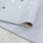 Play Twinkel Twinkel Kleine Ster antislip kinderkamer vloerkleed lussenpolig rechthoek 140x200cm grijs