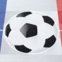 Play Voetbalveld Nederland antislip kinderkamer speelkleed lussenpolig rechthoek 100x150cm wit