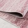 Plus vloerkleed laagpolig rechthoek 80x150cm roze