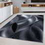 Plus Scala vloerkleed laagpolig rechthoek 80x150cm zwart