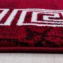 Plus Laby vloerkleed laagpolig rechthoek 120x170cm rood