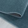 Rio One vloerkleed hoogpolig rechthoek 80x150cm blauw
