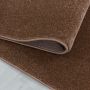 Rio One vloerkleed hoogpolig rechthoek 240x340cm koper