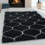 Salsa Shaggy vloerkleed hoogpolig rechthoek 200x290cm antraciet