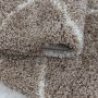 Salsa Shaggy vloerkleed hoogpolig rechthoek 240x340cm beige