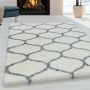 Salsa Shaggy vloerkleed hoogpolig rechthoek 60x110cm crème