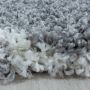 Salsa Shaggy vloerkleed hoogpolig rechthoek 200x290cm grijs