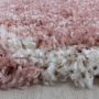 Salsa Shaggy vloerkleed hoogpolig rechthoek 120x170cm roos