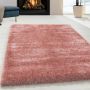 Brilliant Shaggy vloerkleed hoogpolig rechthoek 80x150cm roos